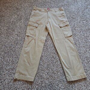 Levi's XX Cargo Taper Pants Khaki Men's Size 34x28 Casual Comfort Multi Pockets